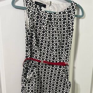 Pattern midi dress